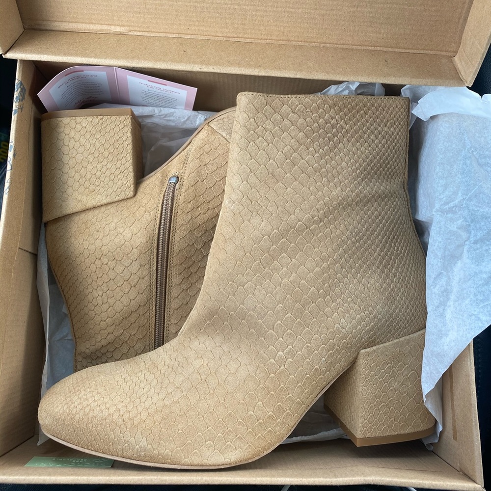Free people nicola block heeled bootie